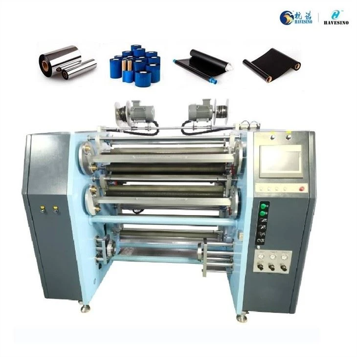 Ink ribbon slitter rewinder Ink ribbon slitter rewinder